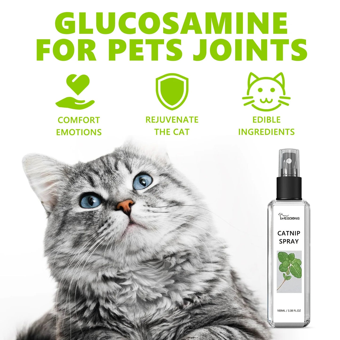 Yegbong  Catnip Spray Relieve Stress