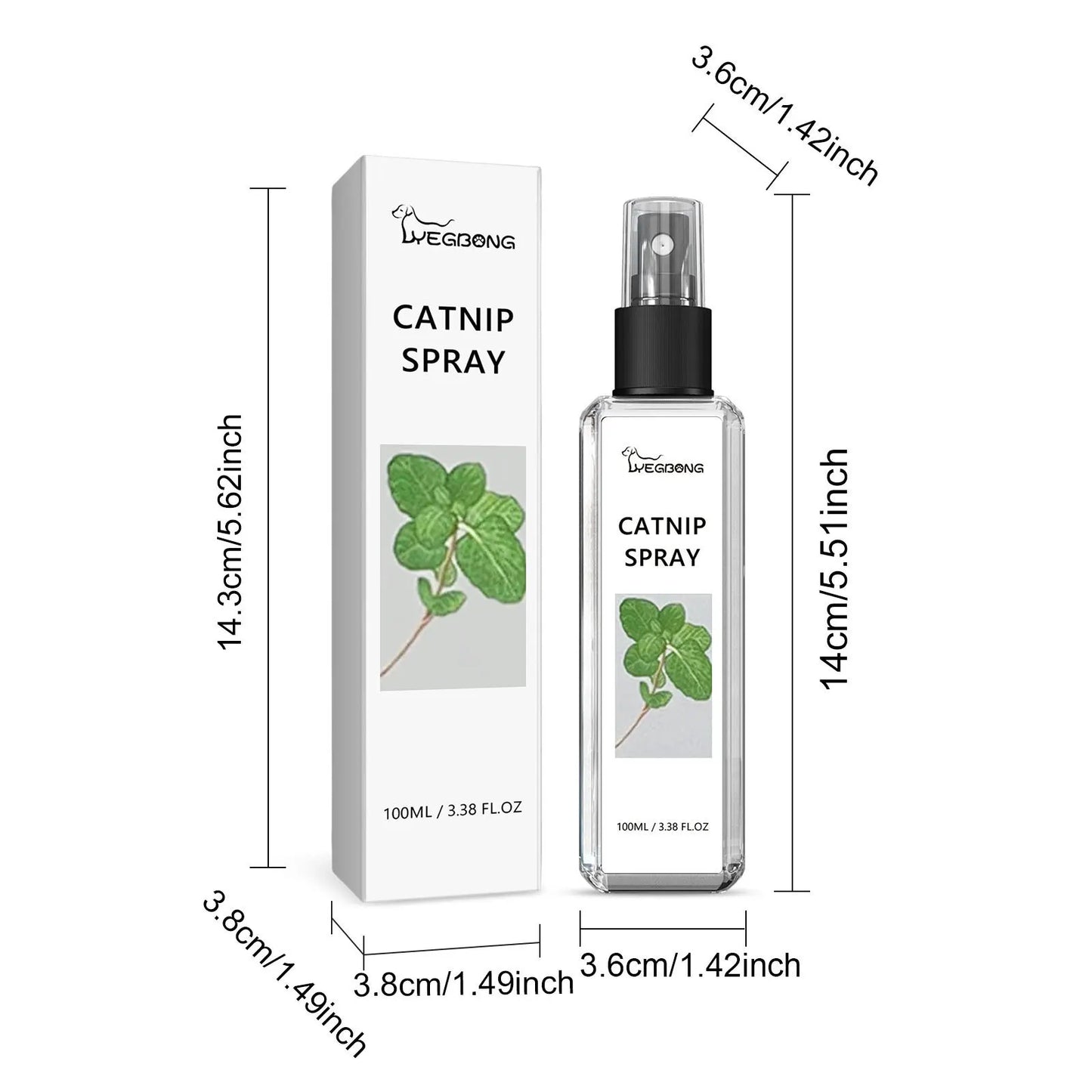Yegbong  Catnip Spray Relieve Stress