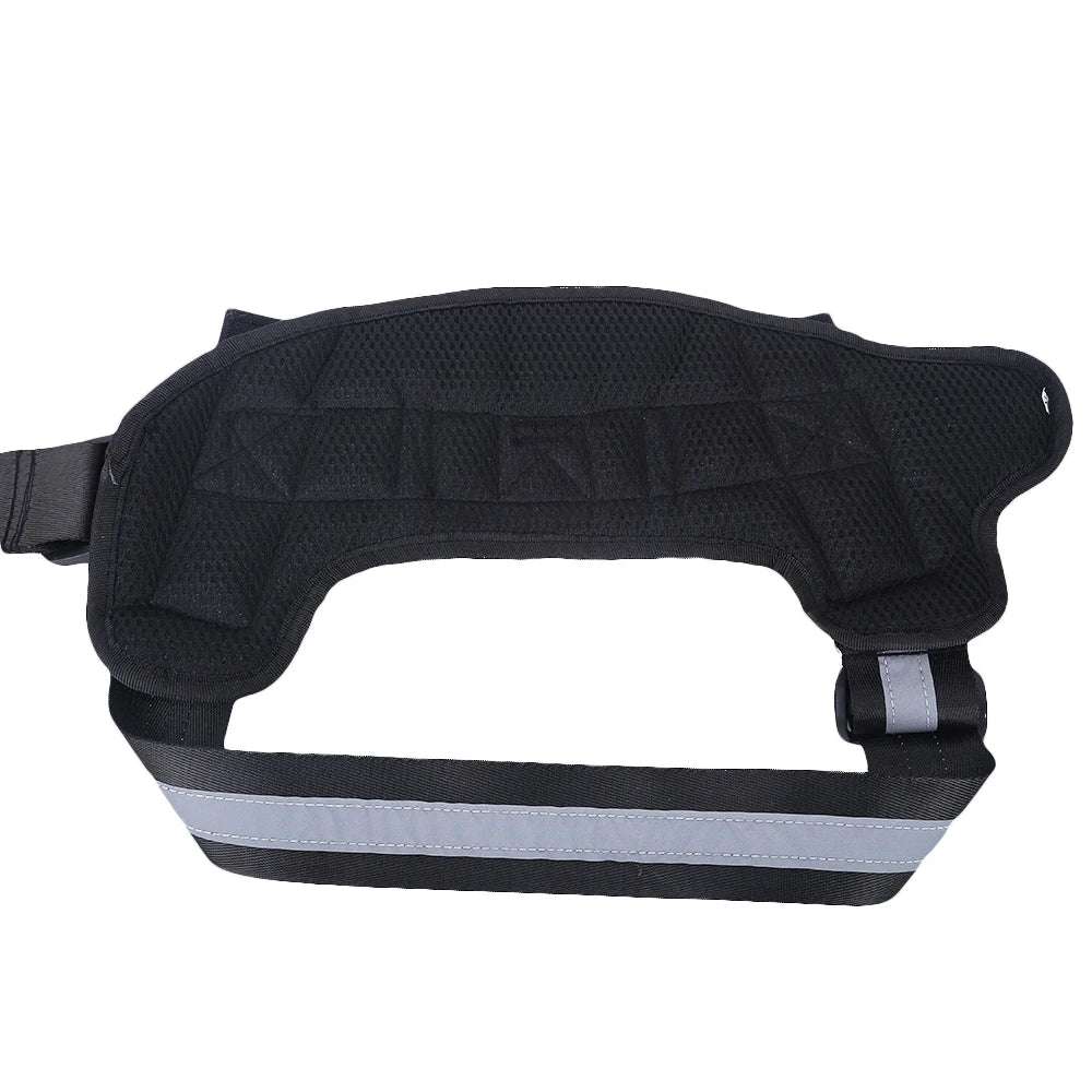 Dog Harness NO PULL Reflective Breathable Adjustable with ID Custom Patch