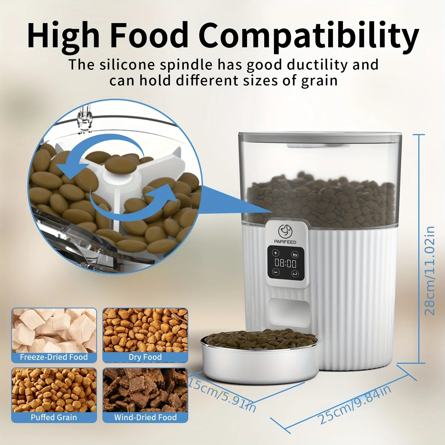 PAPIFEED Pet Automatic Feeder