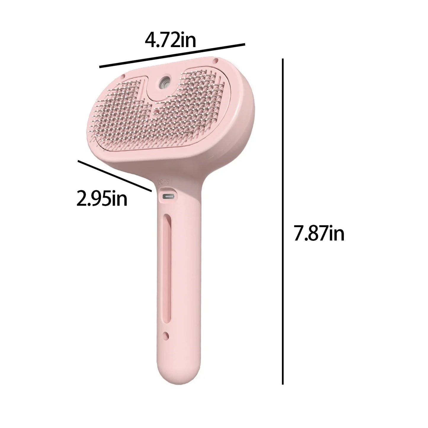 Pet Spray Hair Removal Comb for Shedding and Grooming
