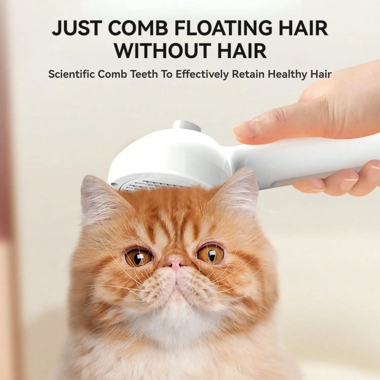 Pet Spray Hair Removal Comb for Shedding and Grooming