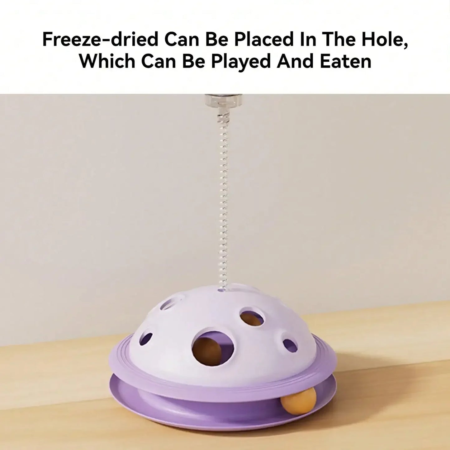 Solid Color Planet Interactive Pet Toy