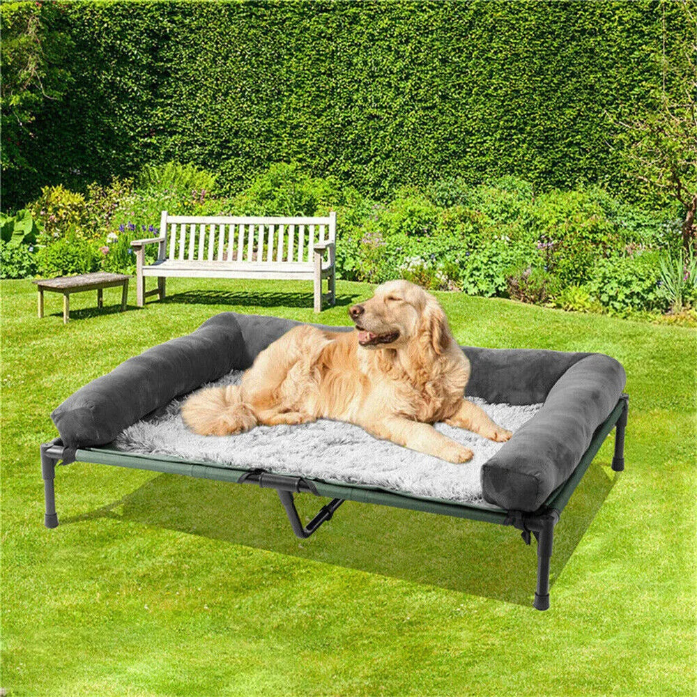 Dog Outdoor Raised Dog Bed