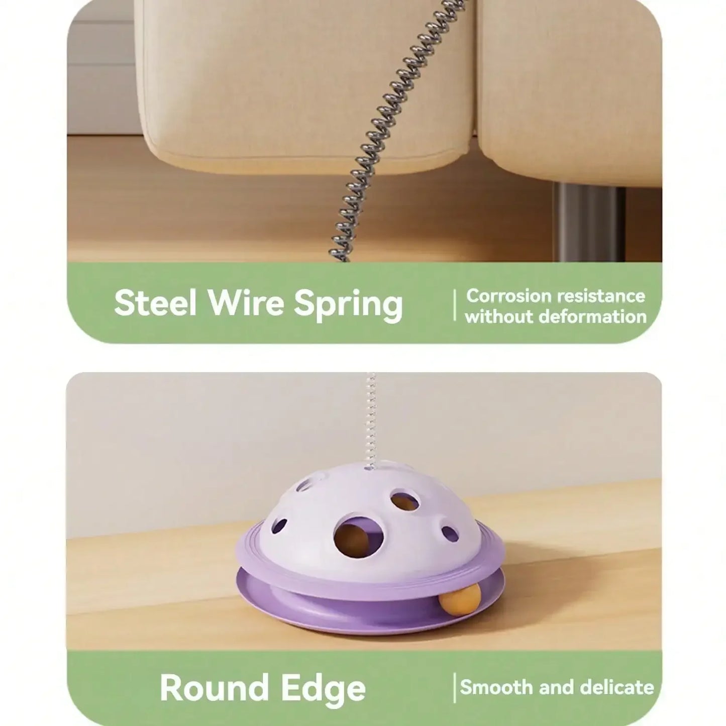 Solid Color Planet Interactive Pet Toy