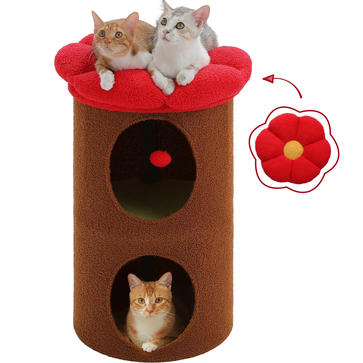 2-Storey Cat Hideaway Condo
