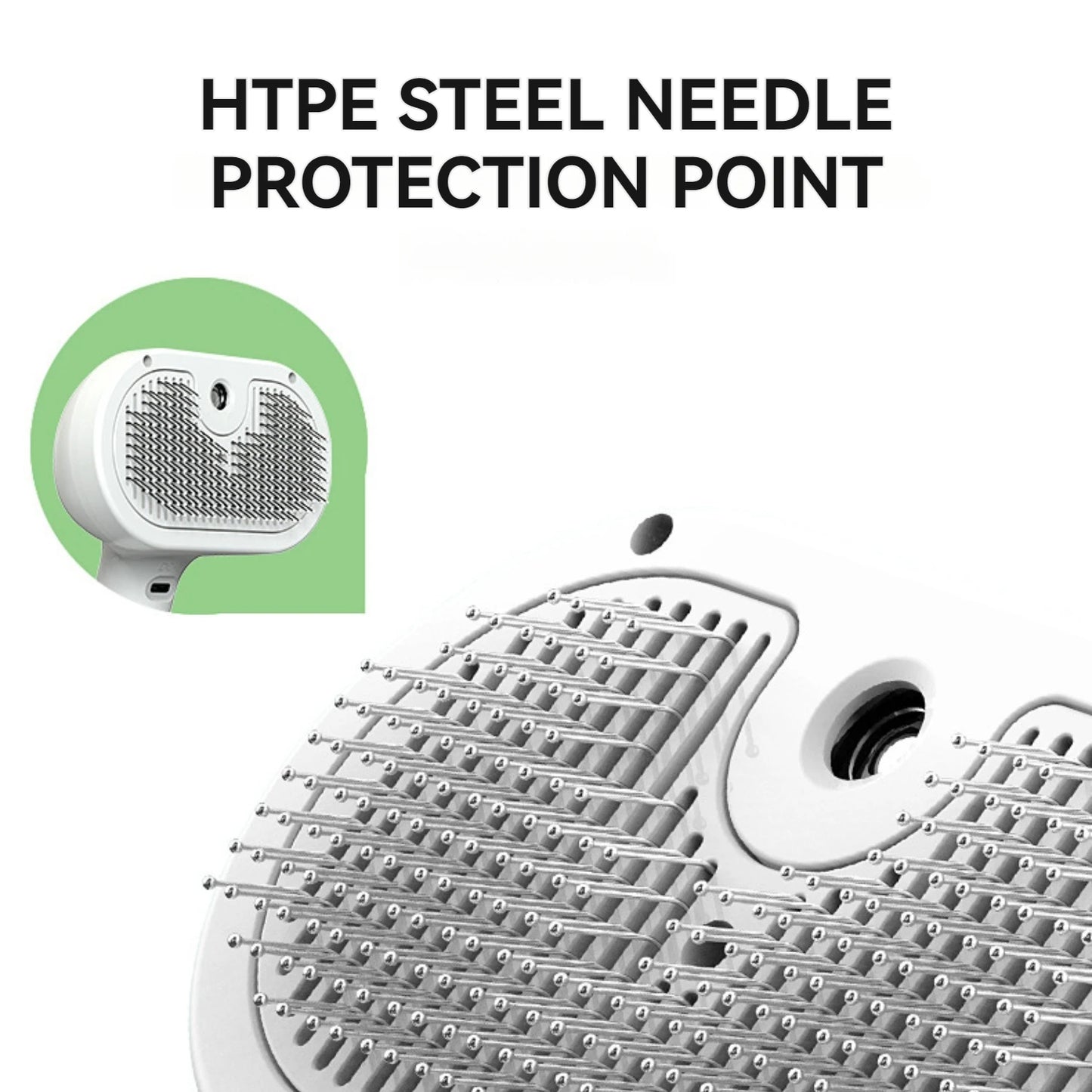 Pet Spray Hair Removal Comb for Shedding and Grooming