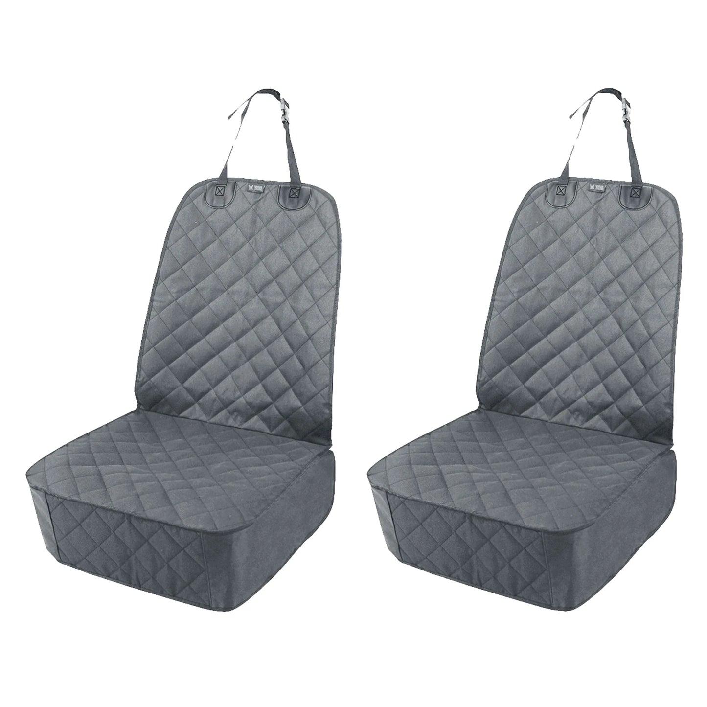2Pcs Dog Car Front Seat Covers 100% Waterproof