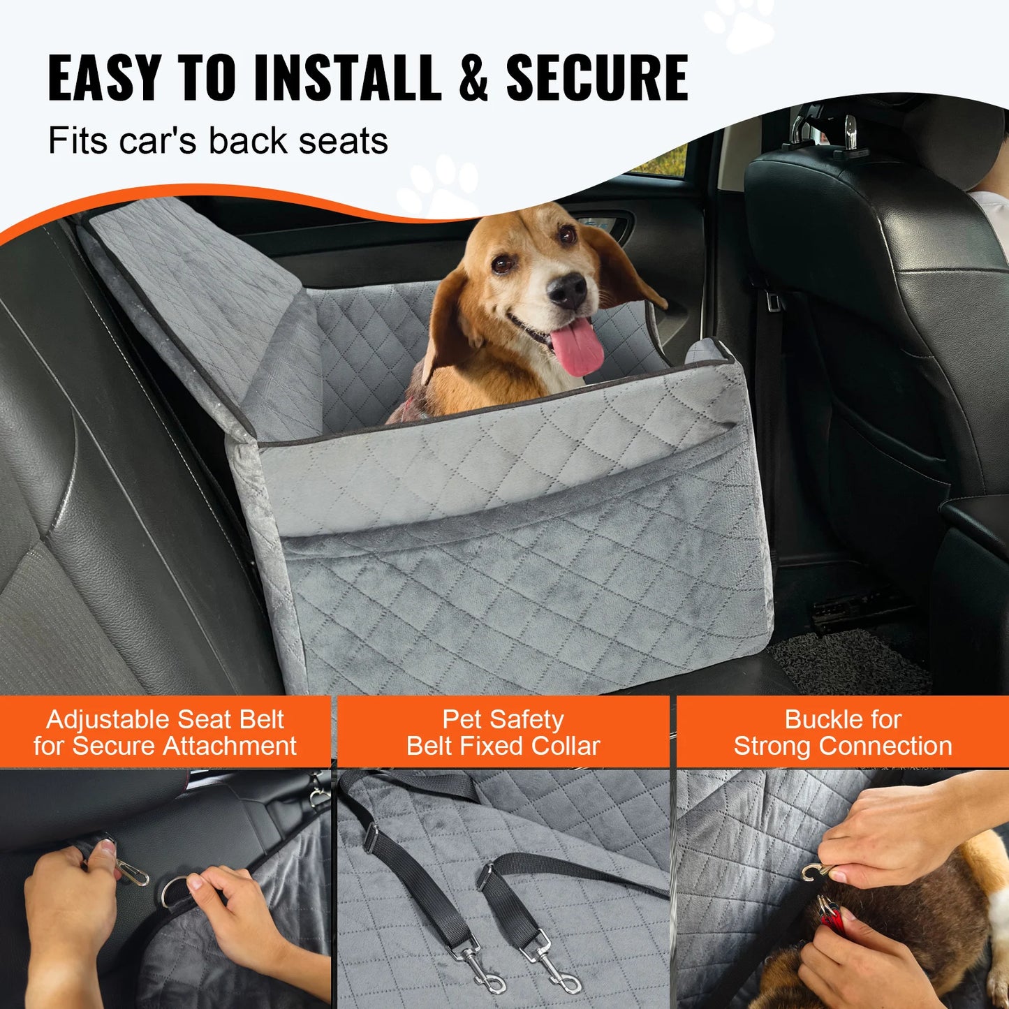 VEVOR Dog Car Seat