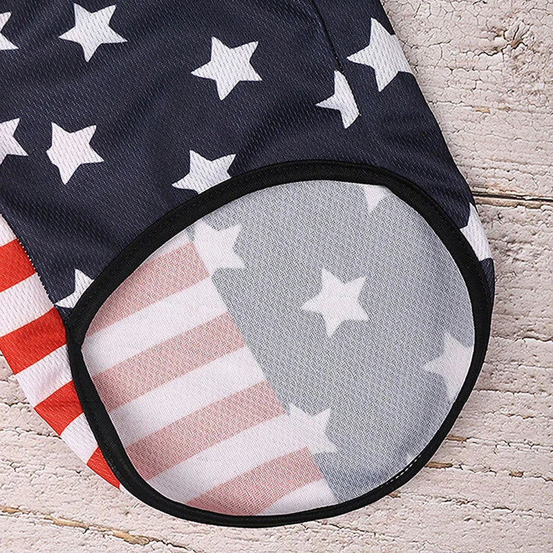 American Flag Patriotic Dog Shirt