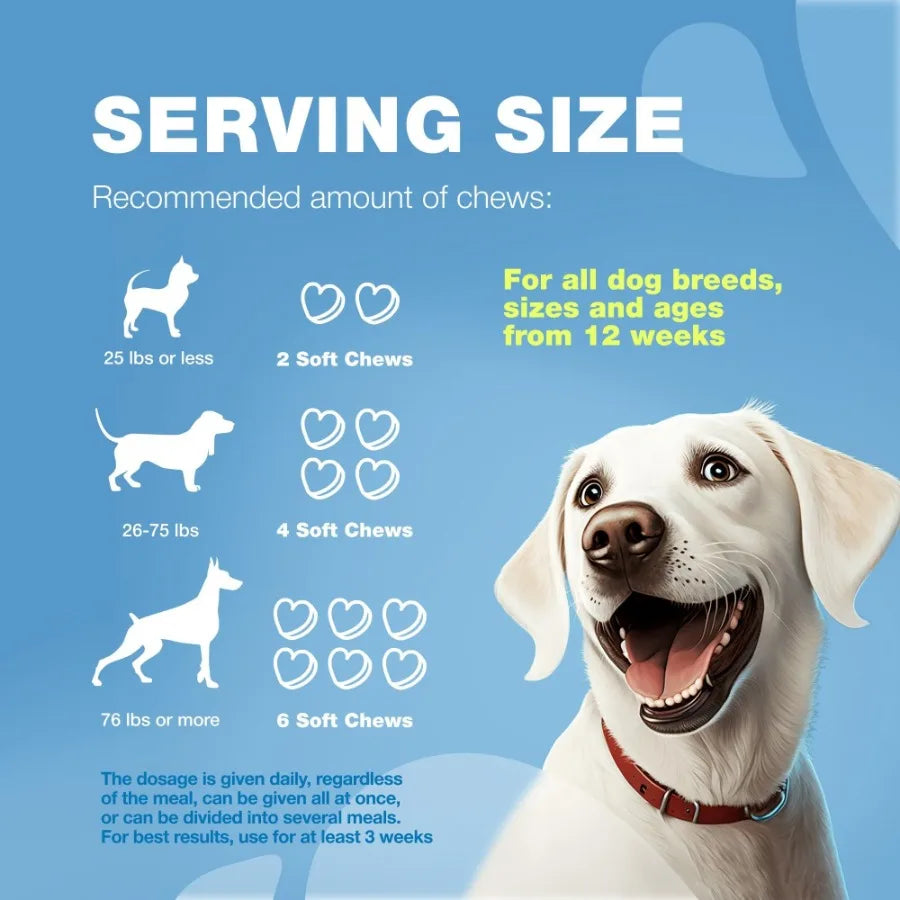 Hemp Calming Chews for Dogs