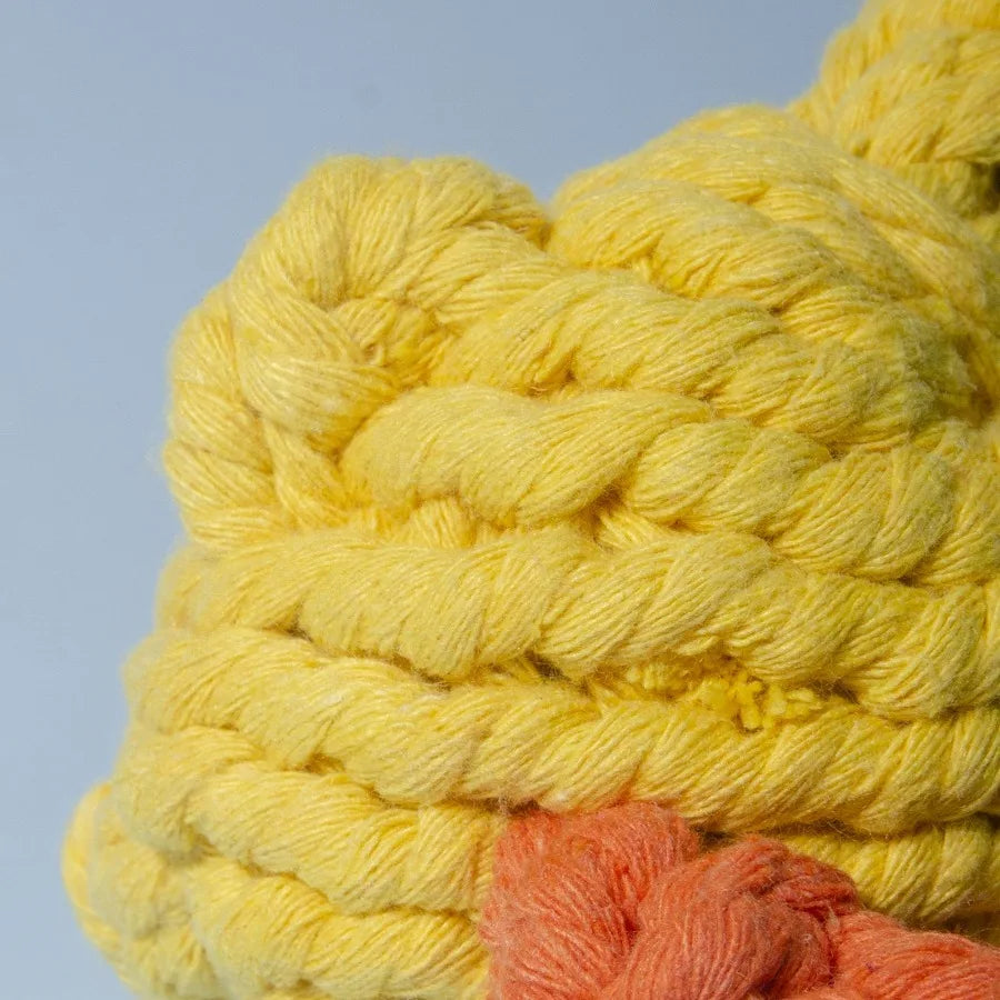 Duck Shaped Chew Knot Toy