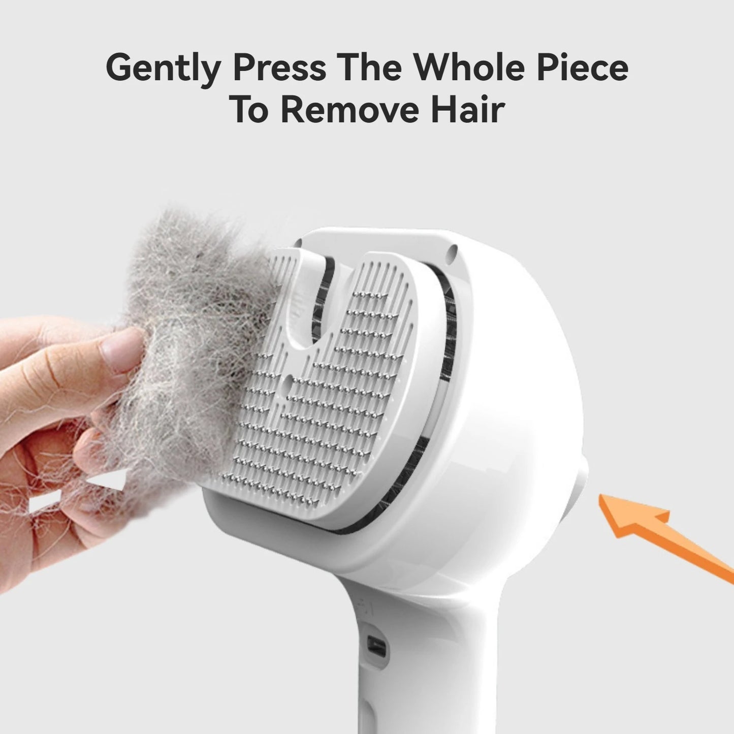 Pet Spray Hair Removal Comb for Shedding and Grooming