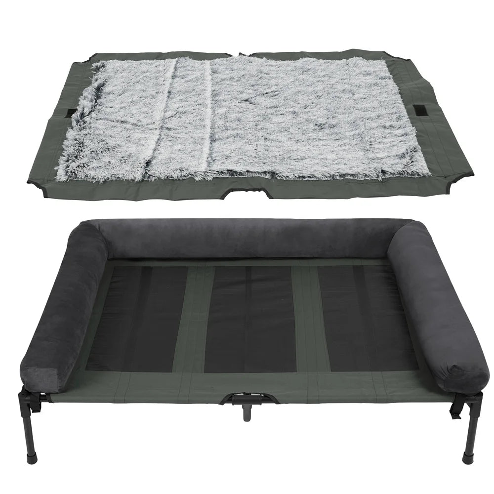 Dog Outdoor Raised Dog Bed