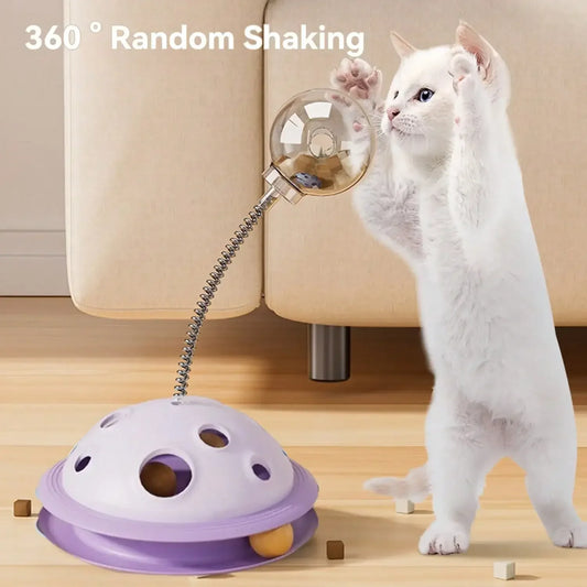 Solid Color Planet Interactive Pet Toy