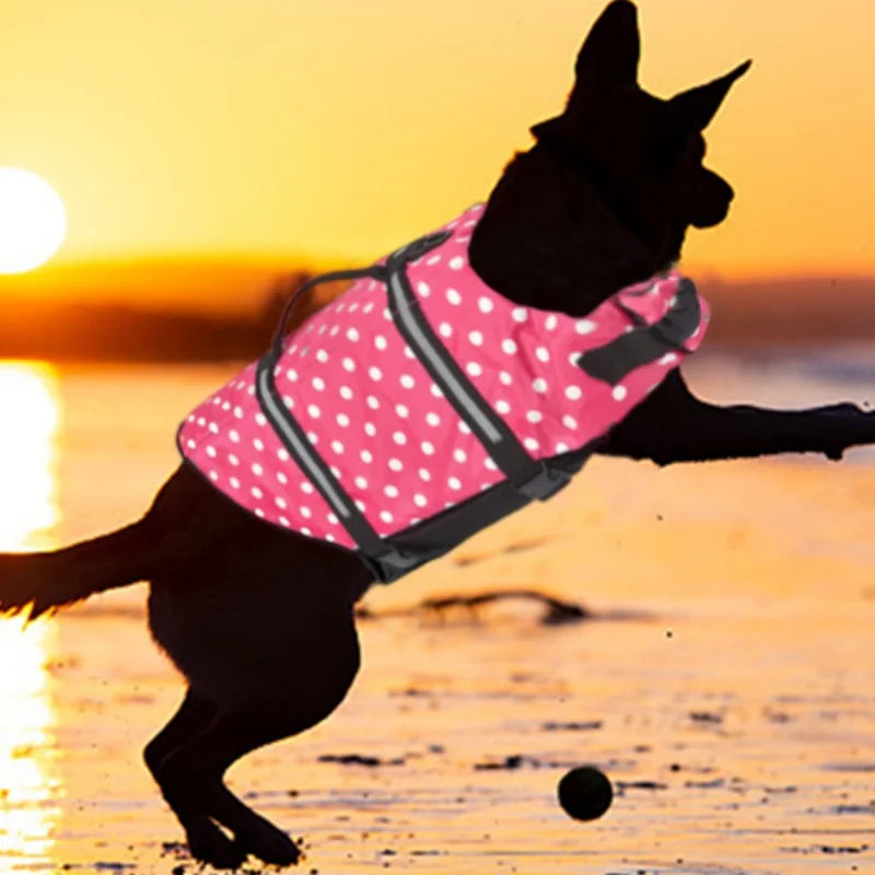 Ripstop Reflective & Adjustable Life Jacket for Dogs