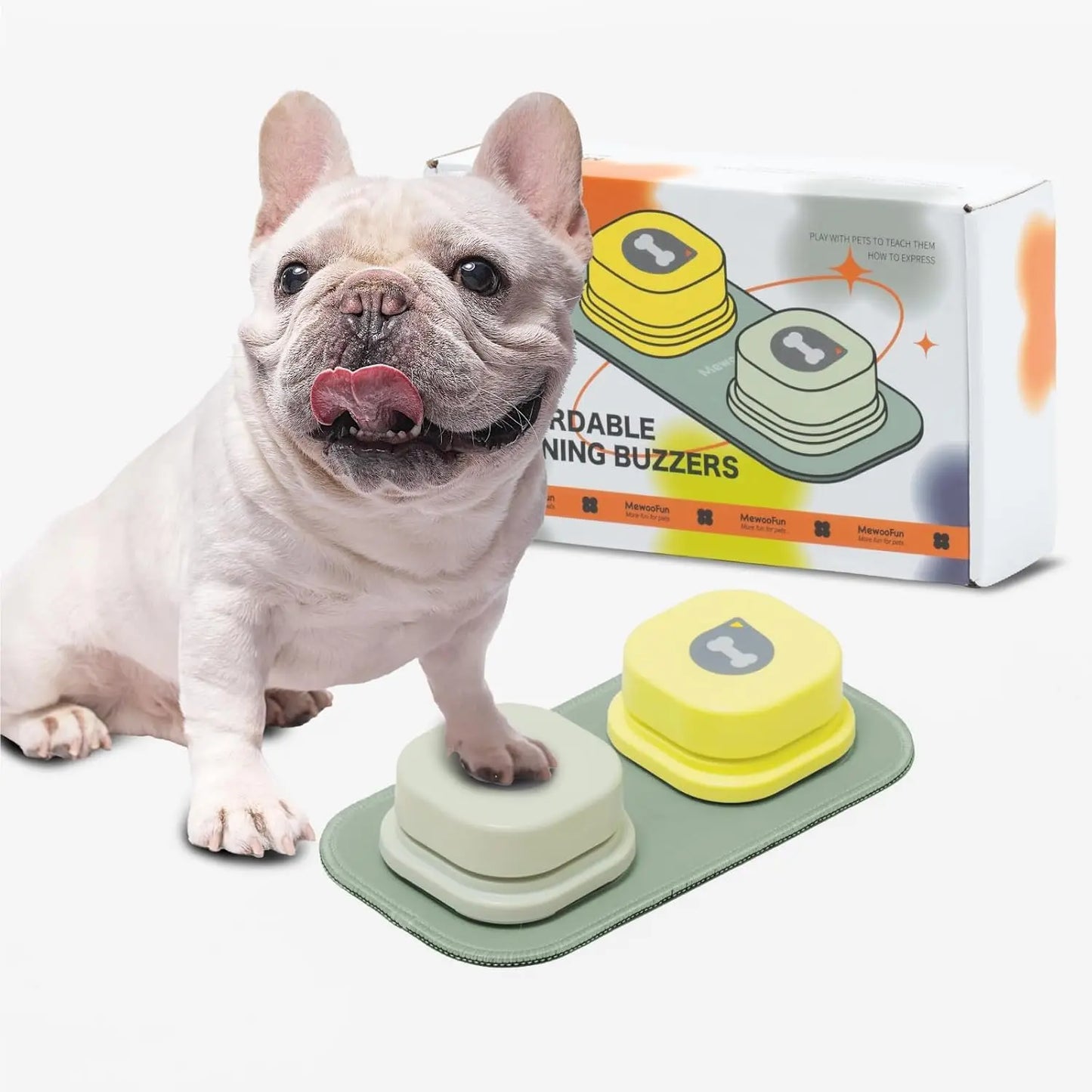Mewoofun Dog Buttons Recordable Starter Pack