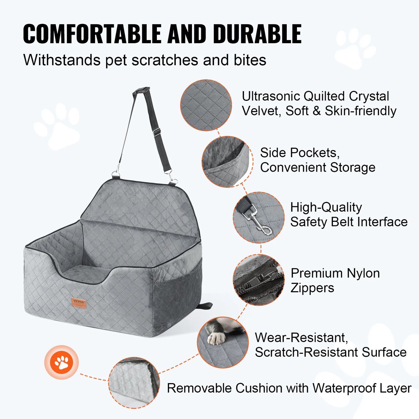 VEVOR Dog Car Seat