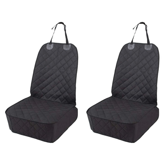 2Pcs Dog Car Front Seat Covers 100% Waterproof