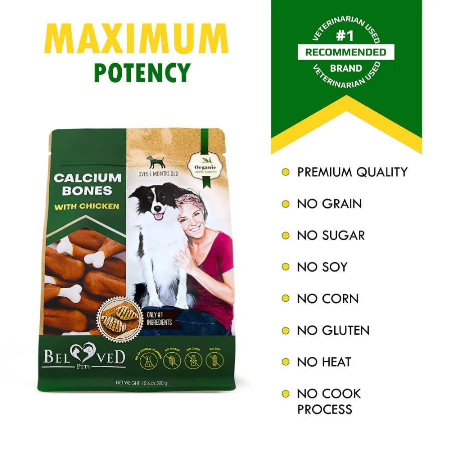 Calcium Bones Wrapped Chicken Chews
