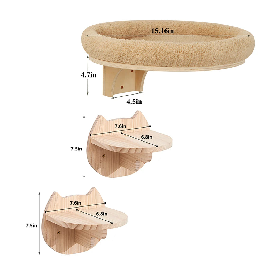 Cat Wall Mounted  Perches