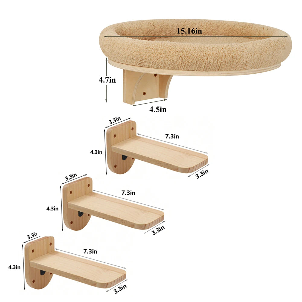 Cat Wall Mounted  Perches