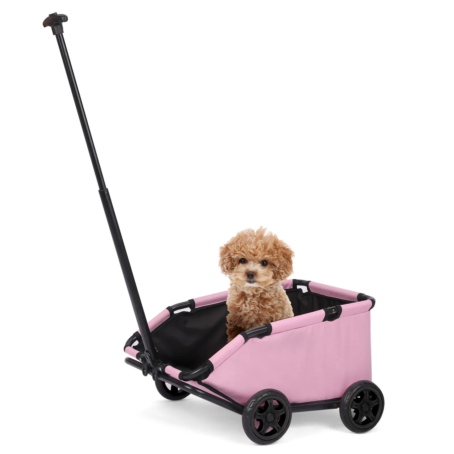Small Pet Cart 4 Wheels Folding Dog Stroller