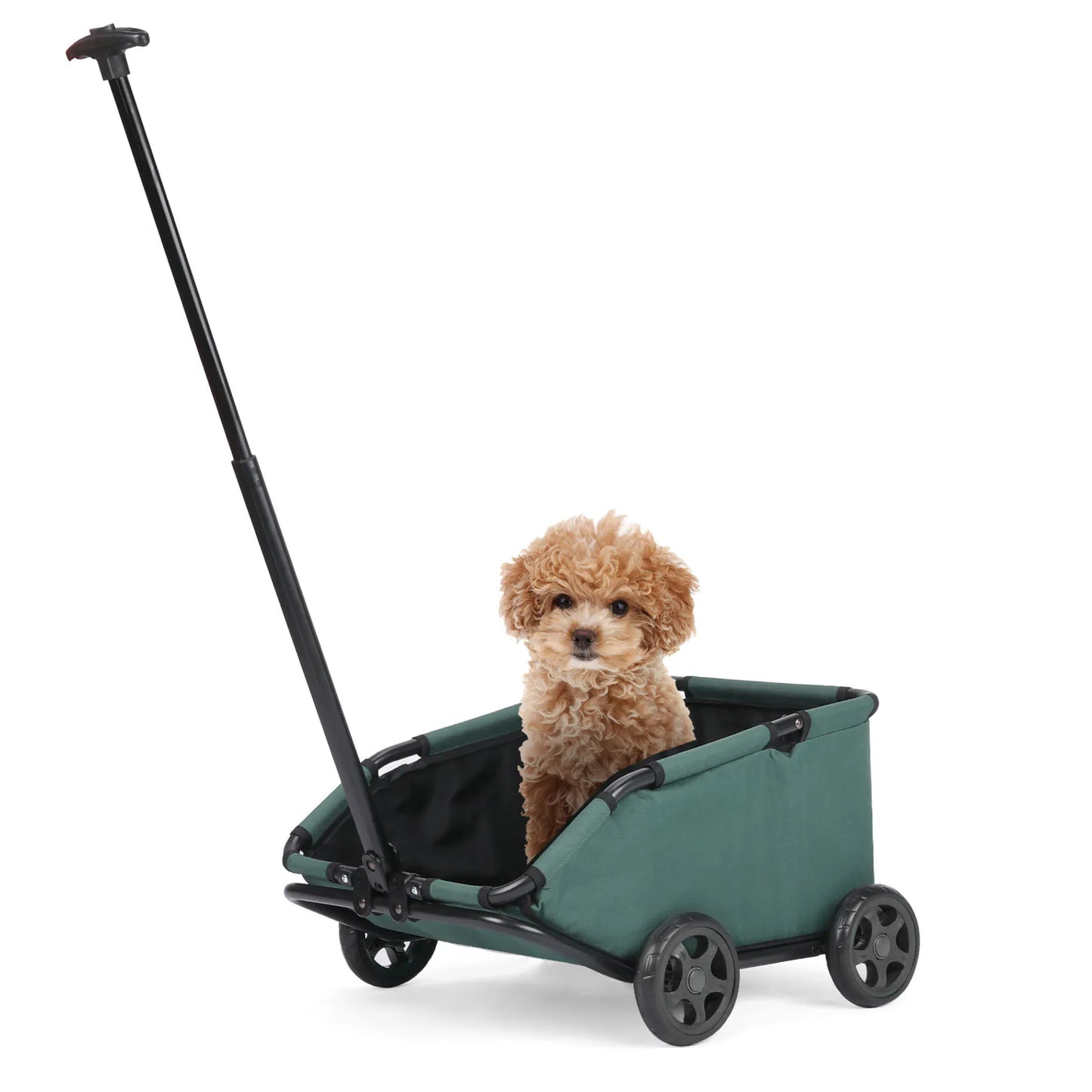Small Pet Cart 4 Wheels Folding Dog Stroller