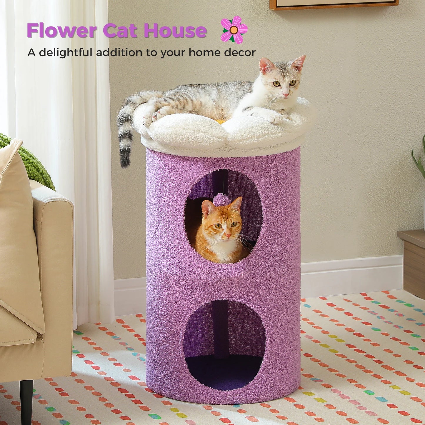 2-Storey Cat Hideaway Condo