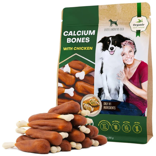 Calcium Bones Wrapped Chicken Chews