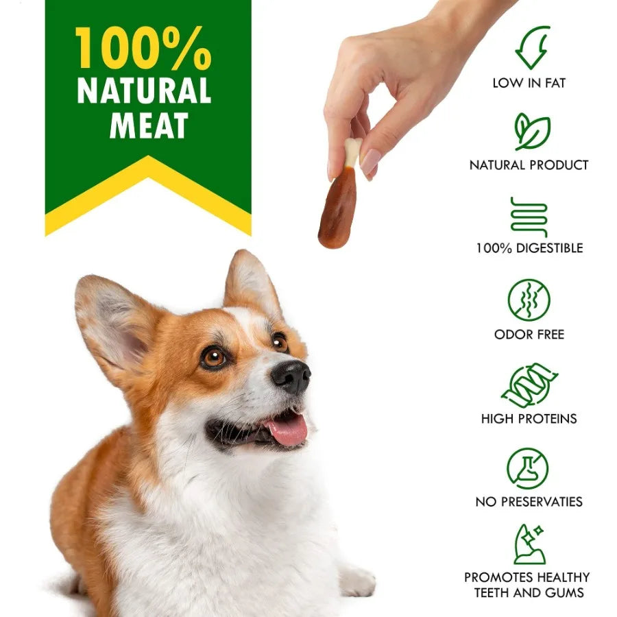 Calcium Bones Wrapped Chicken Chews
