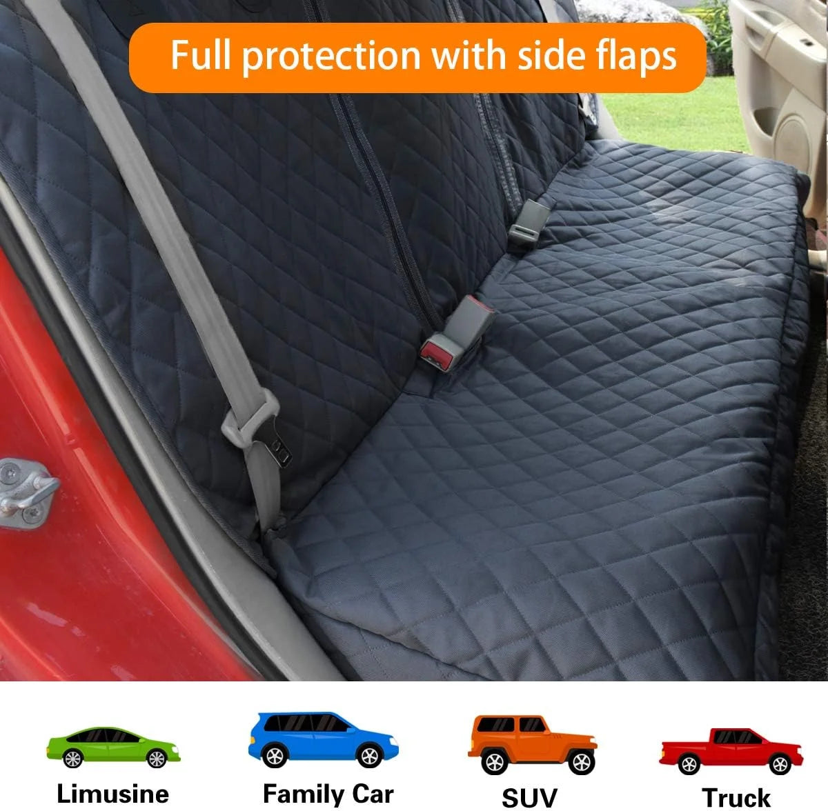 Dog Car Seat Cover, Back Seat