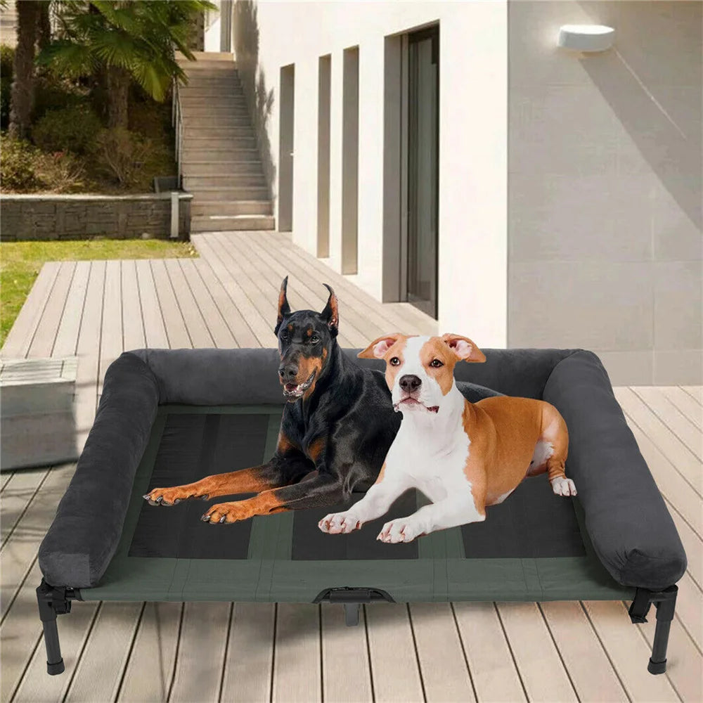 Dog Outdoor Raised Dog Bed