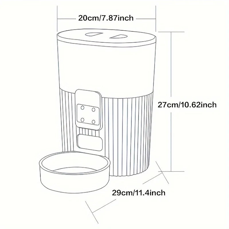 PAPIFEED Pet Automatic Feeder