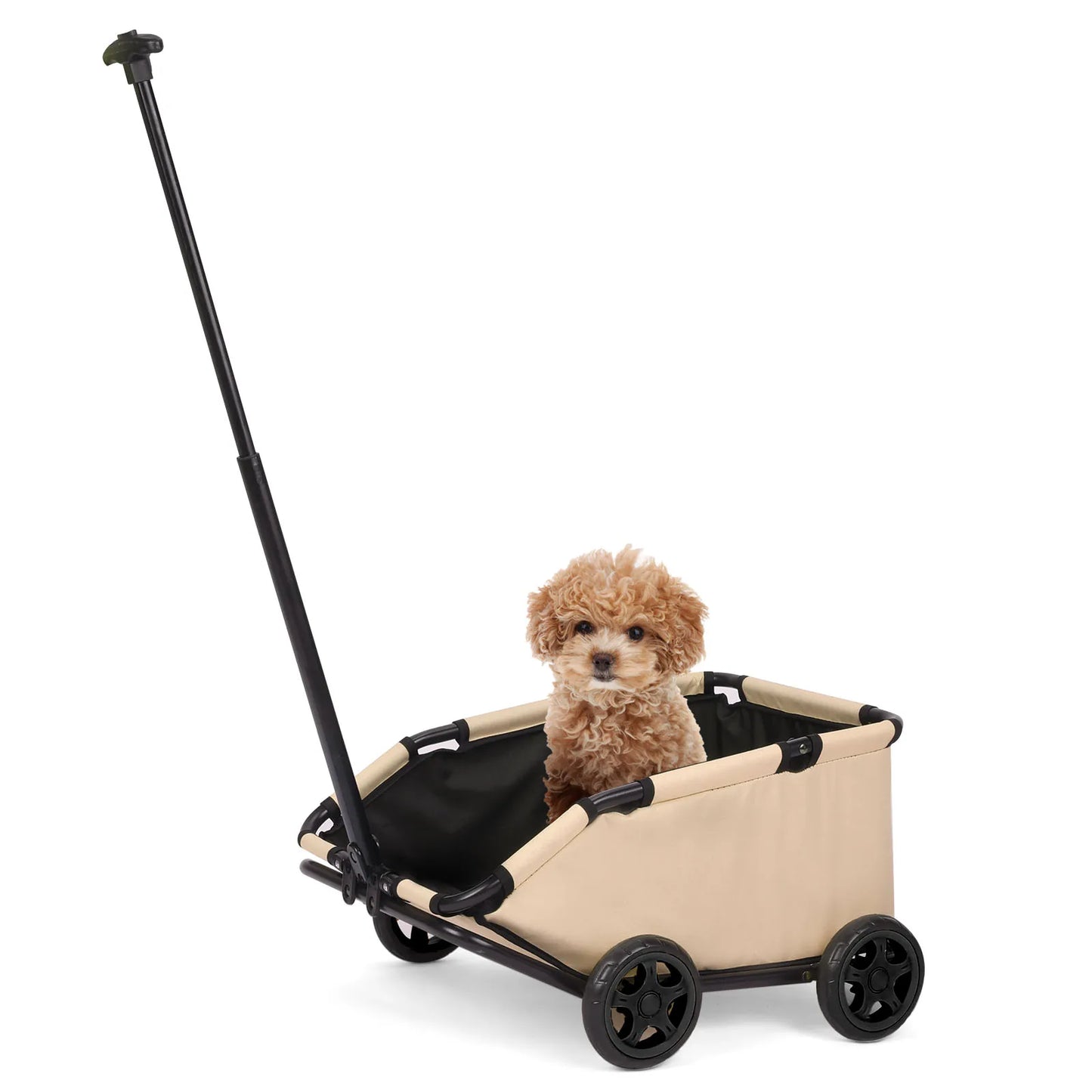 Small Pet Cart 4 Wheels Folding Dog Stroller