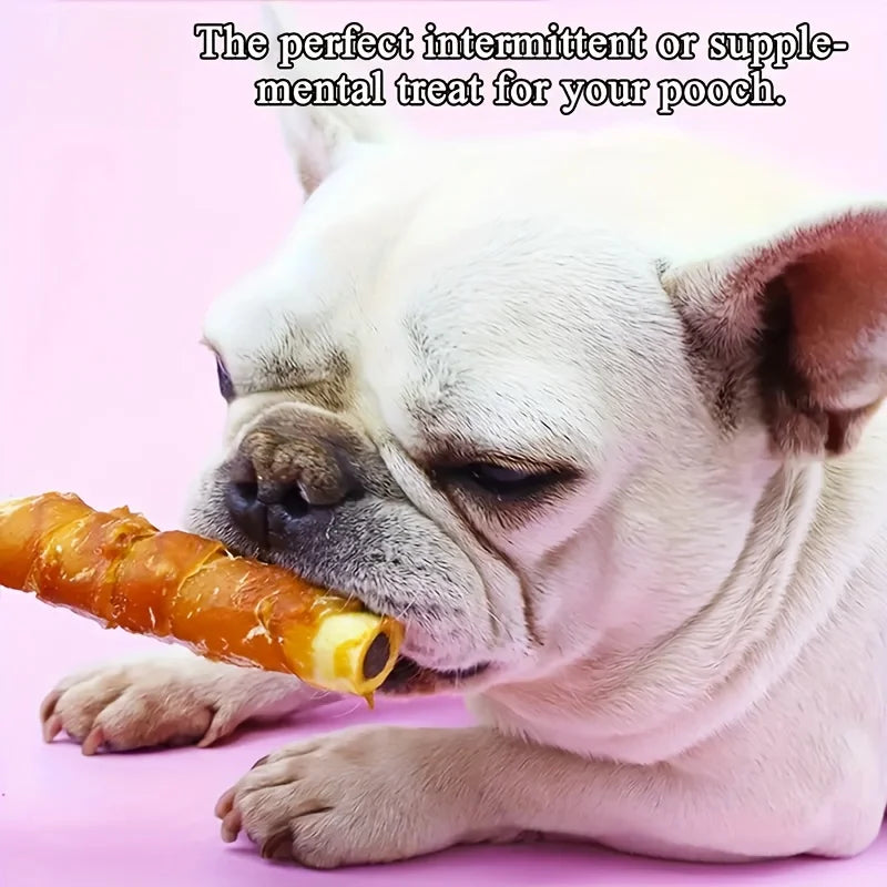Chicken Wrapped Cowhide Chocolate Stick