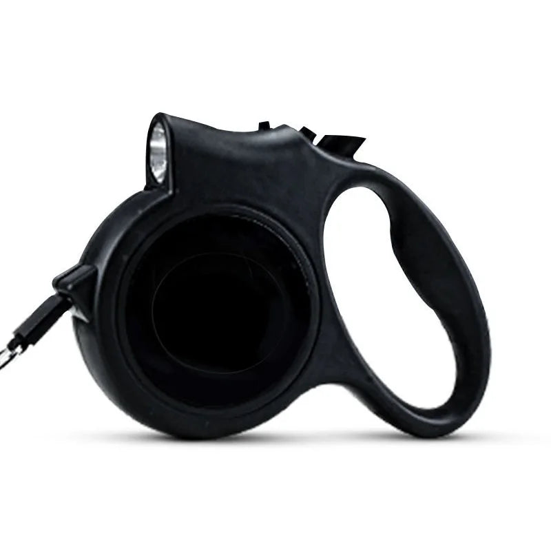 Pet Retractable Leash Comes with a Light