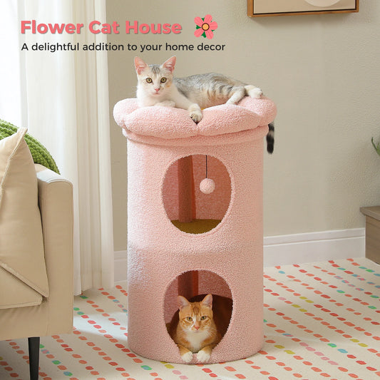 2-Storey Cat Hideaway Condo