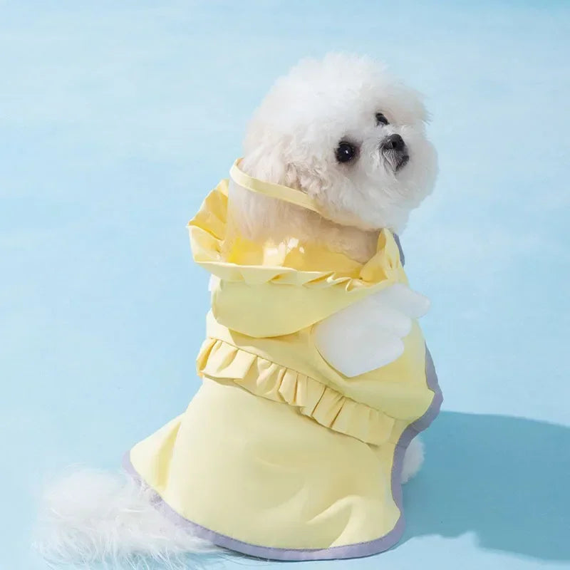 Dog Angel Raincoat
