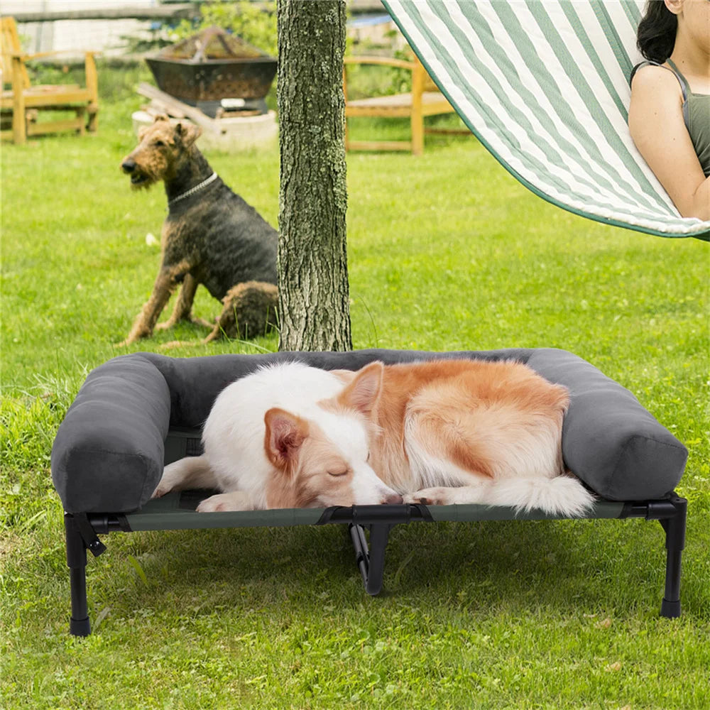 Dog Outdoor Raised Dog Bed