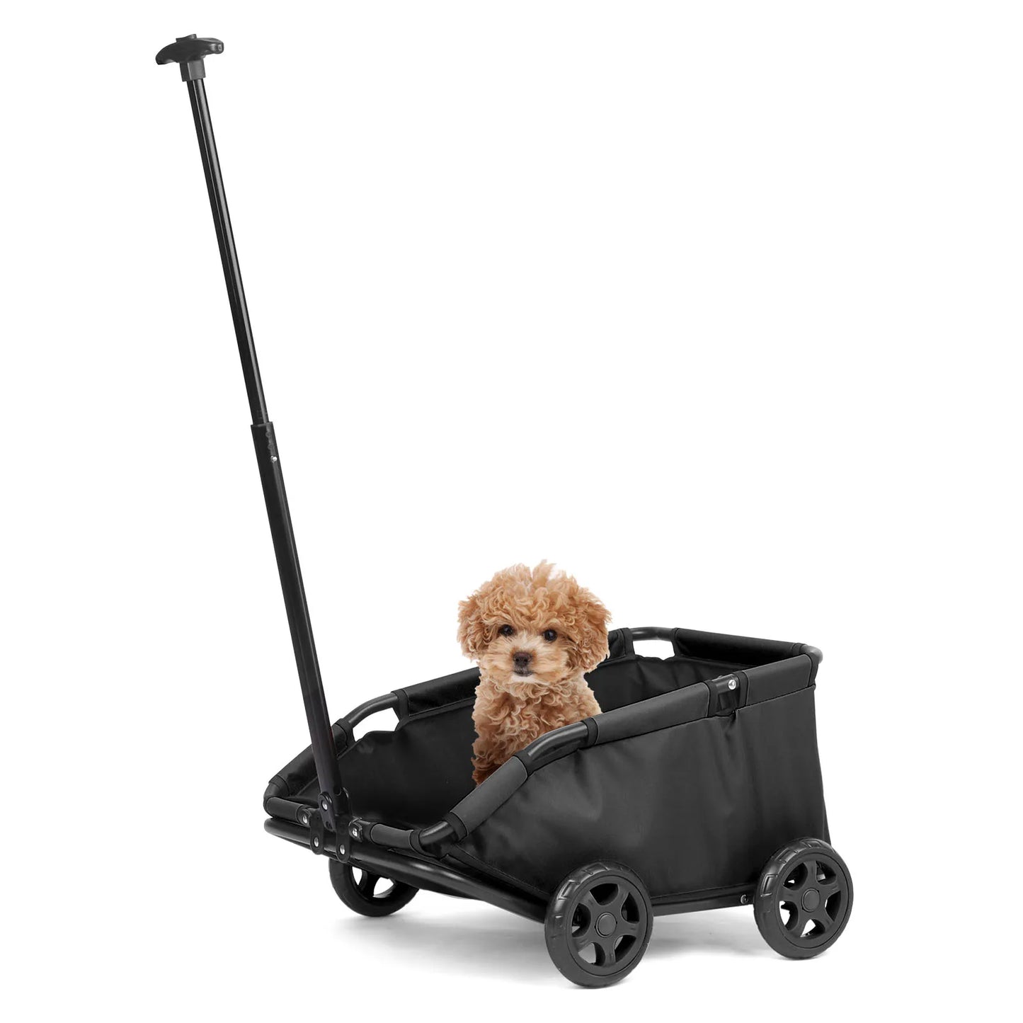 Small Pet Cart 4 Wheels Folding Dog Stroller