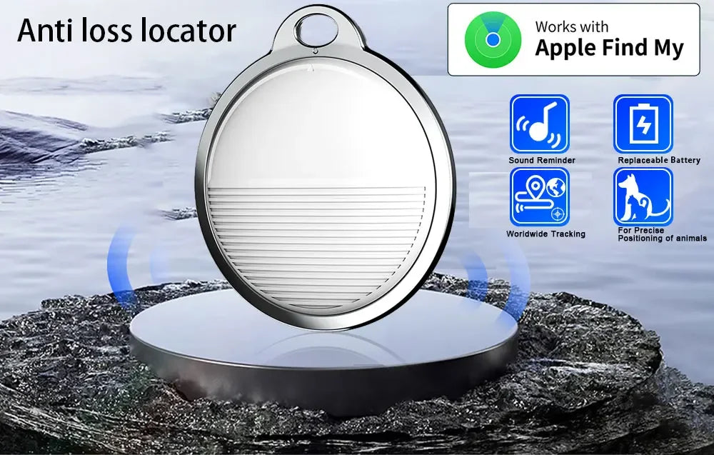 Pet GPS Tracker Mini Tag For IOS Apple Find My APP