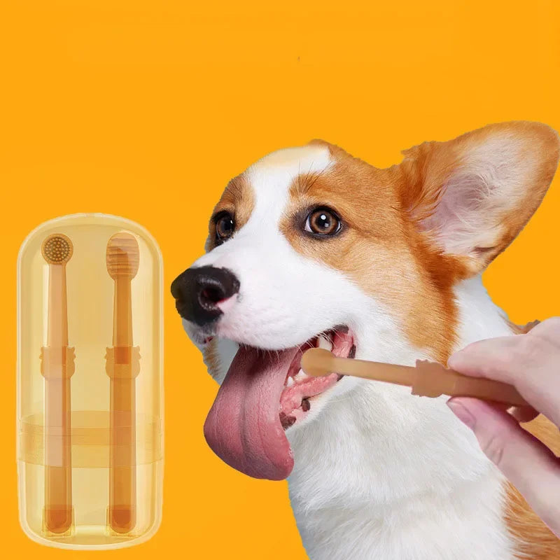 Pet Silicone Soft Toothbrush