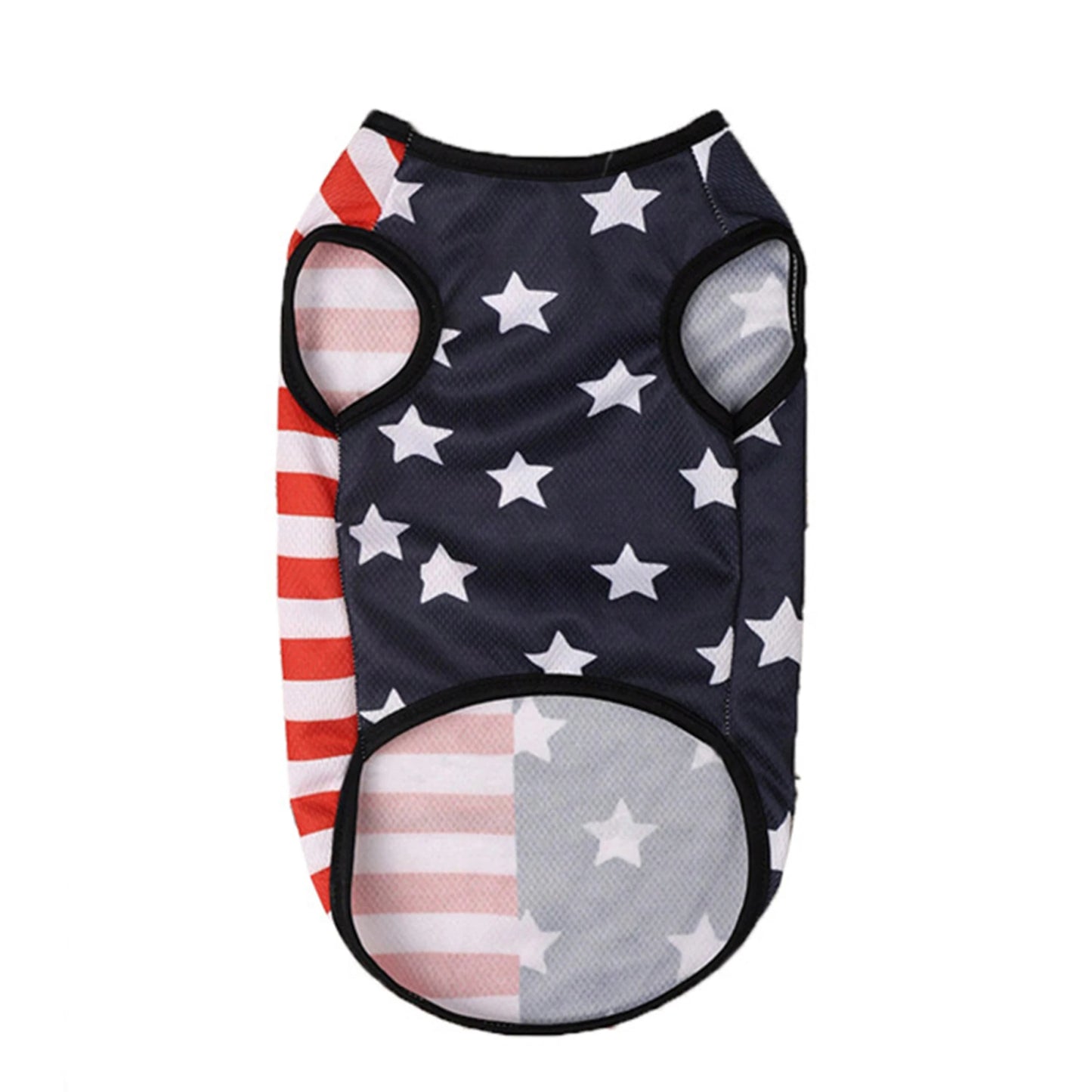 American Flag Patriotic Dog Shirt