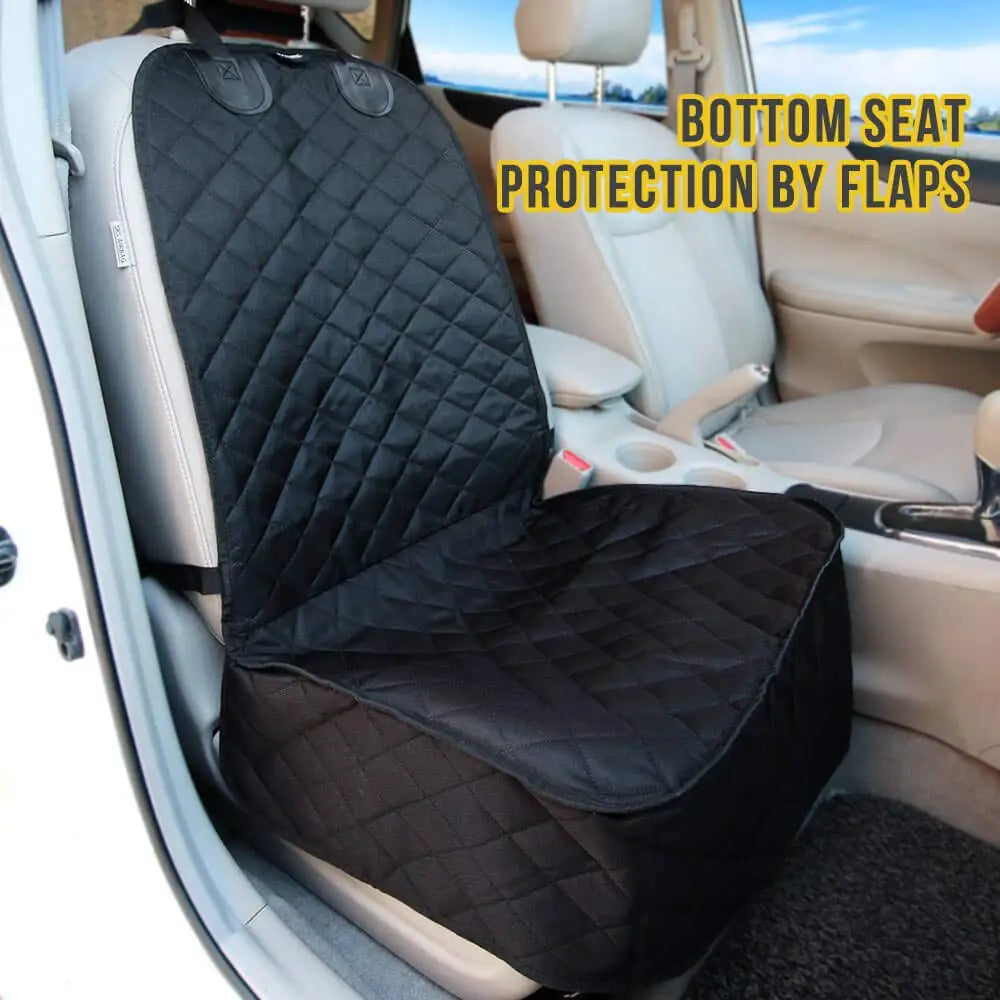 2Pcs Dog Car Front Seat Covers 100% Waterproof