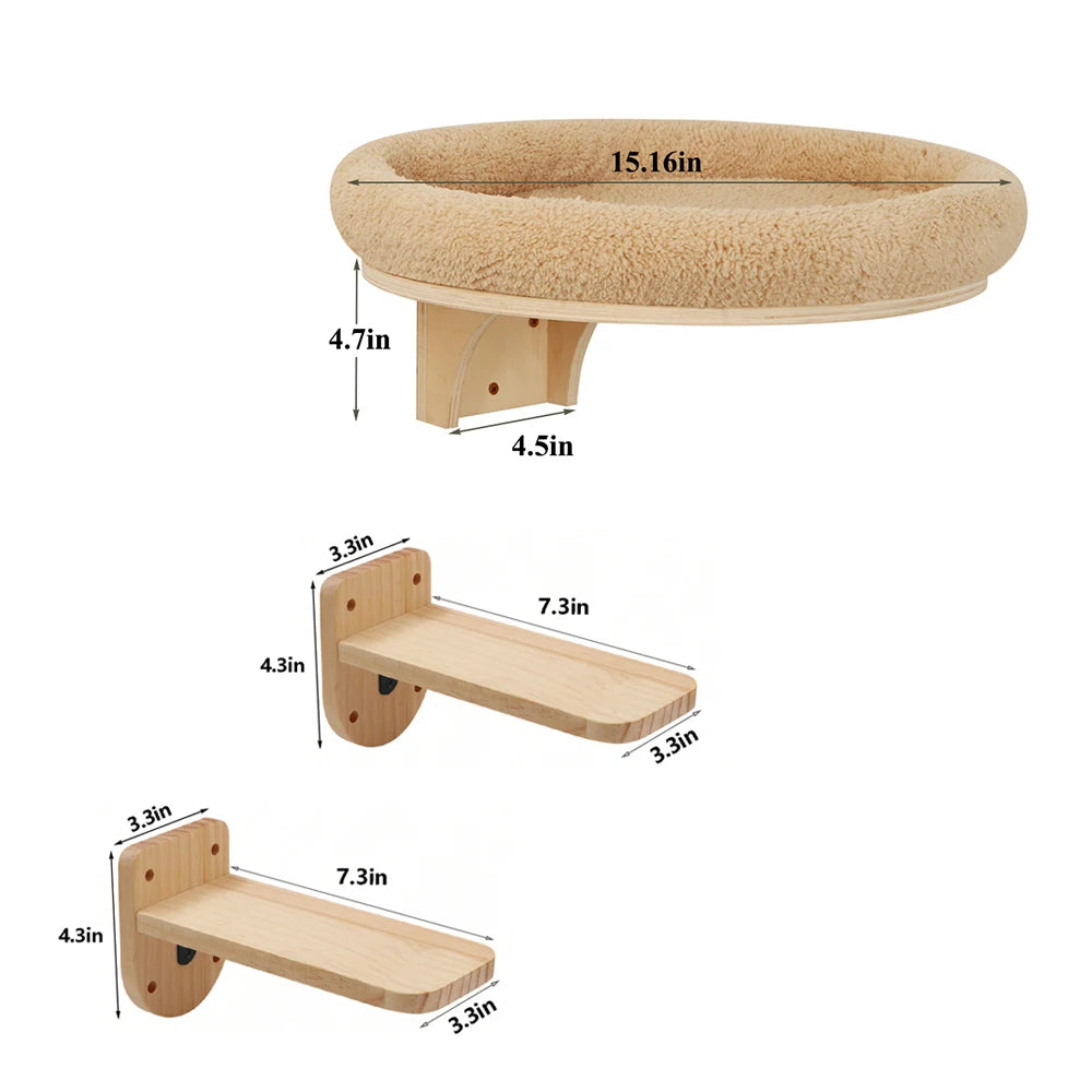 Cat Wall Mounted  Perches
