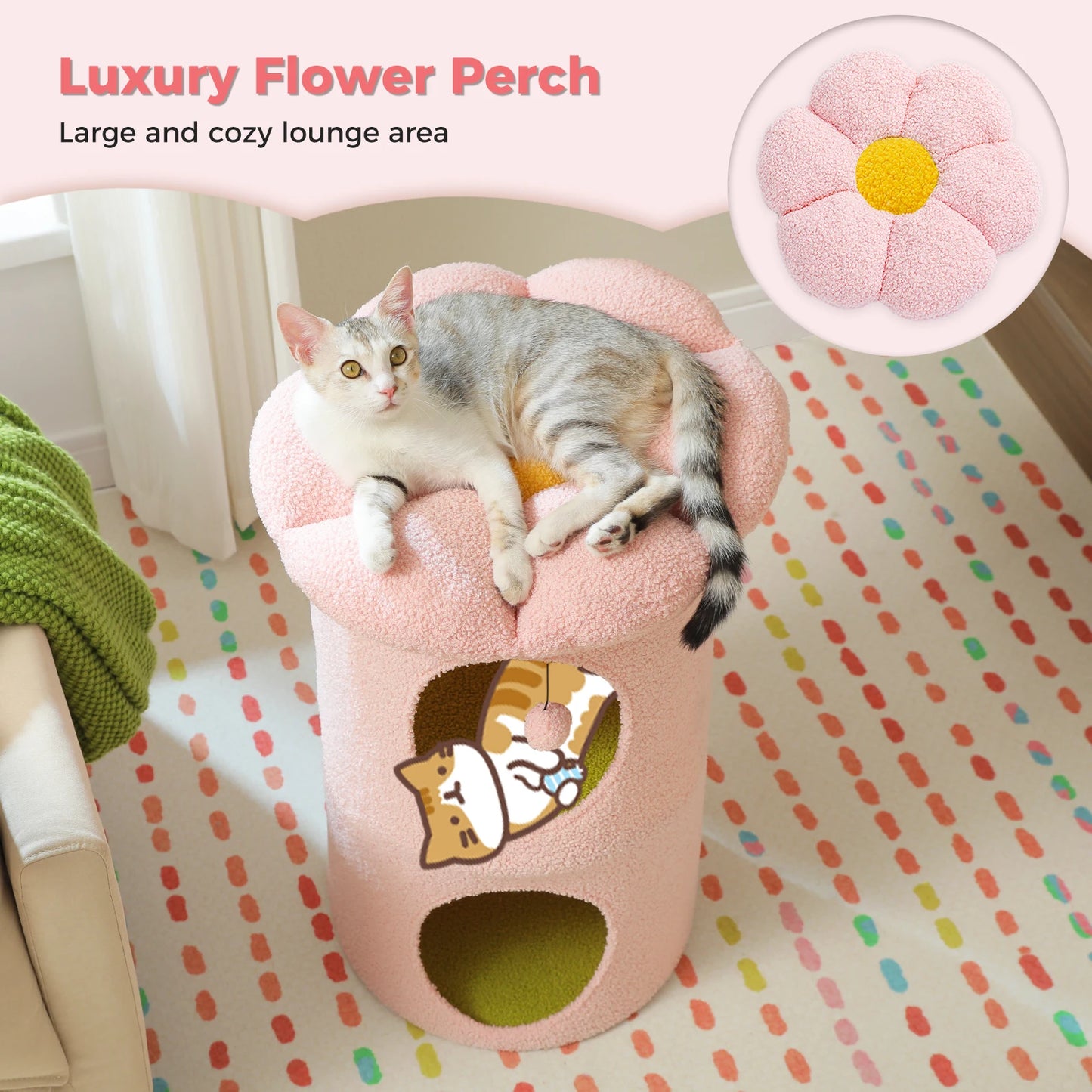 2-Storey Cat Hideaway Condo