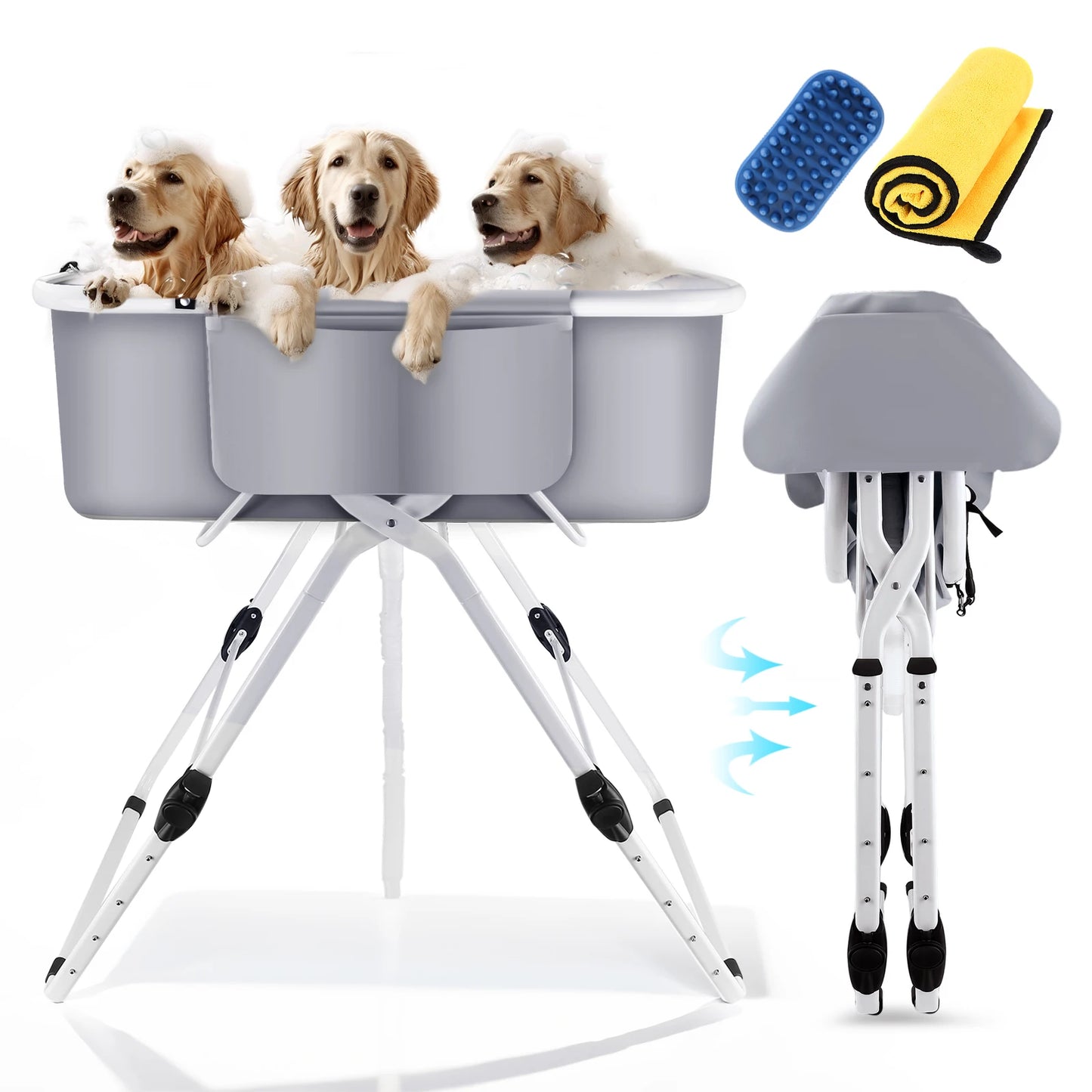 Collapsible Pet Bathtub