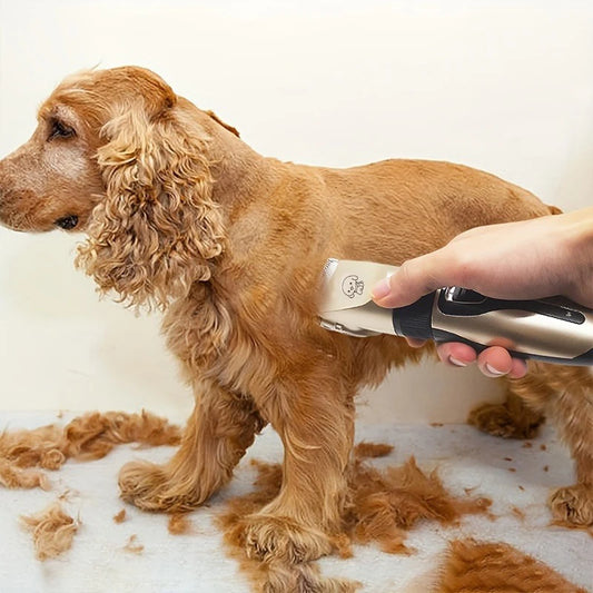 Pet Hair Rechargeable Electric Precision Clipper Kit