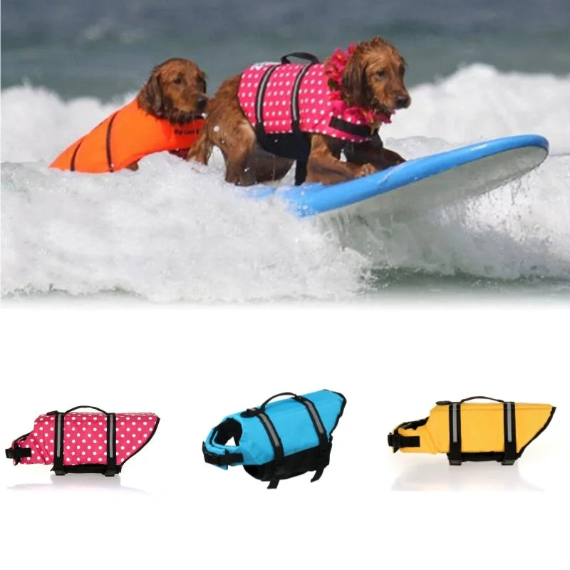 Ripstop Reflective & Adjustable Life Jacket for Dogs